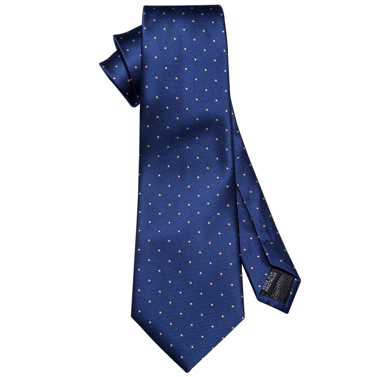 GentCrest Blue Polka Dot Tie Hanky Cufflinks Set - Image 3