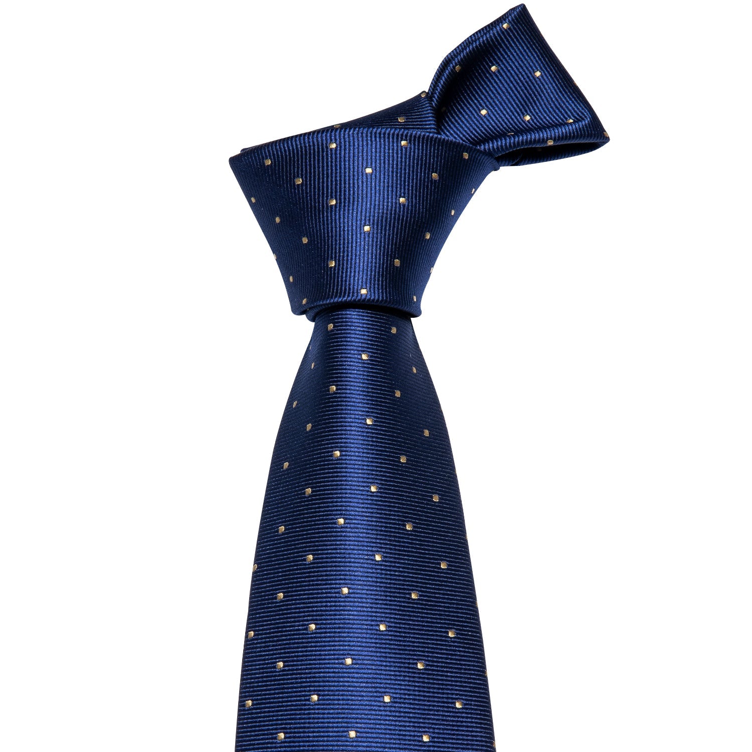 GentCrest Blue Polka Dot Tie Hanky Cufflinks Set - Image 6