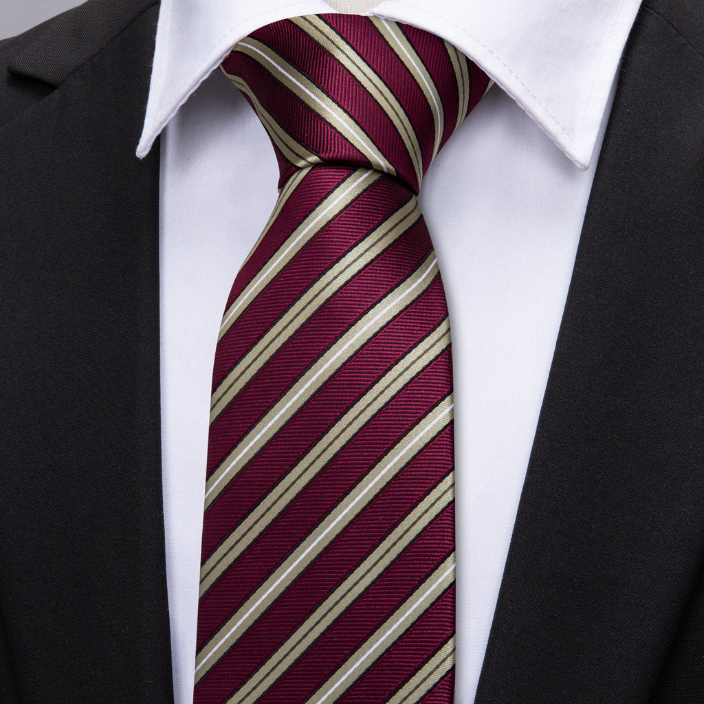 Vineyards Silk Tie Set - GentCrest - View 8