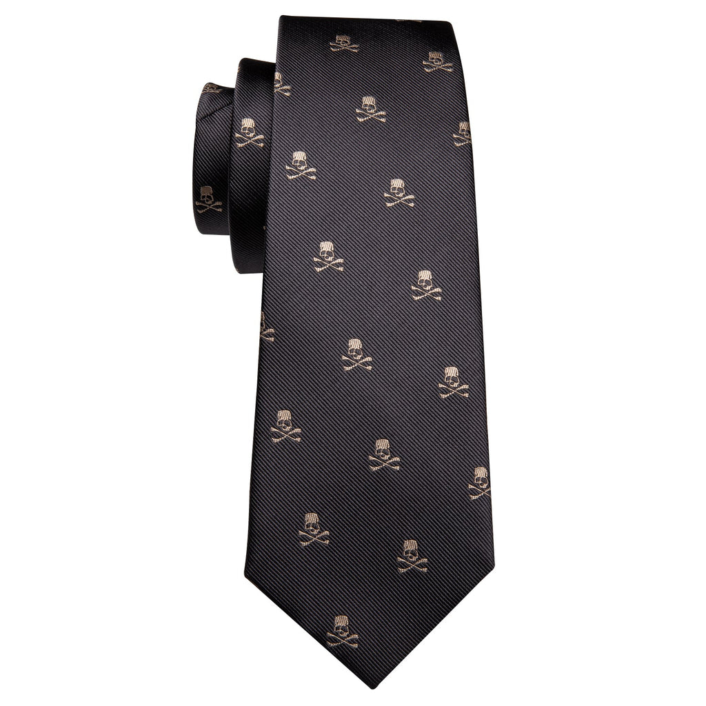 GentCrest Black Novelty Tie Hanky Cufflinks Set - Image 7