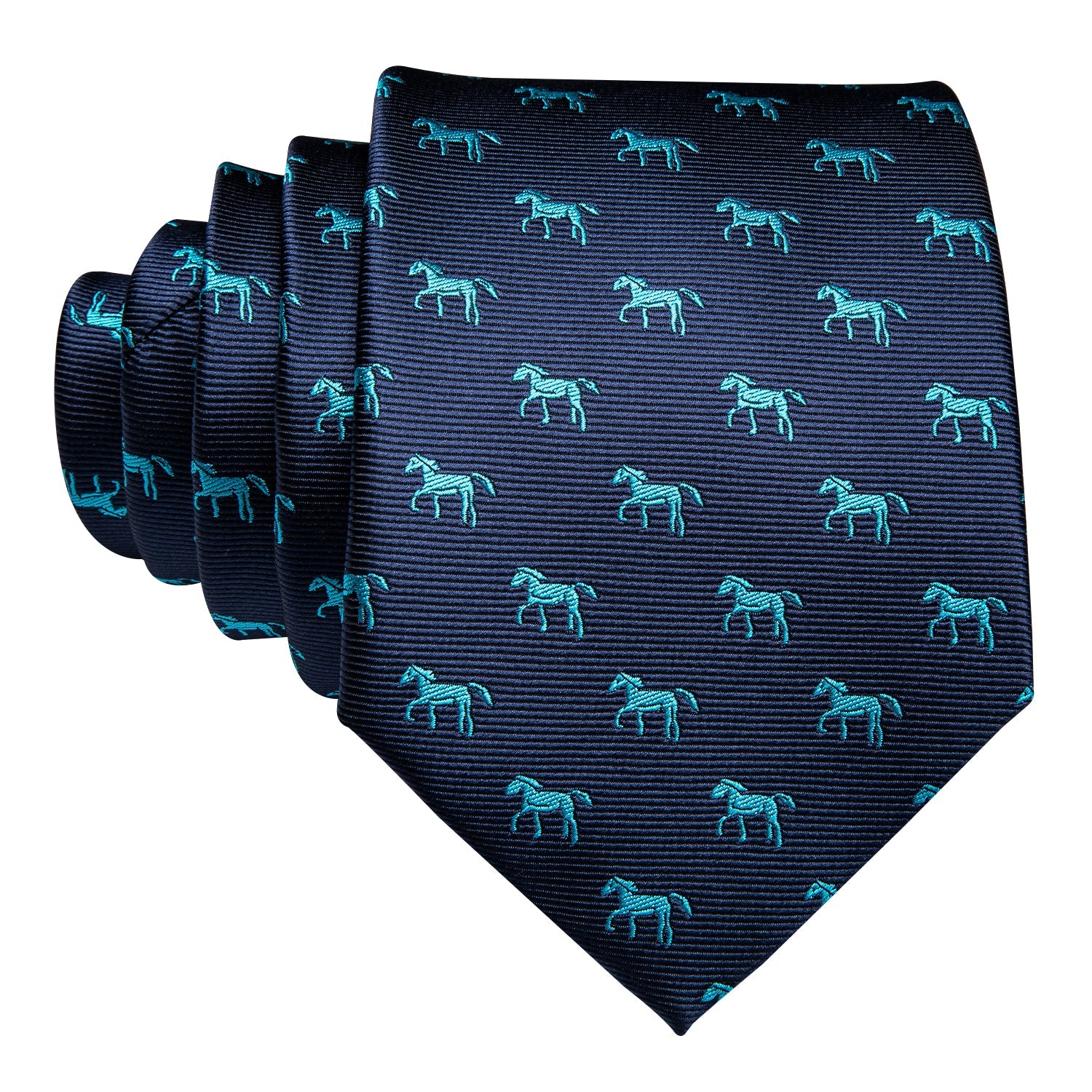GentCrest Blue Novelty Tie Hanky Cufflinks Set - Image 2