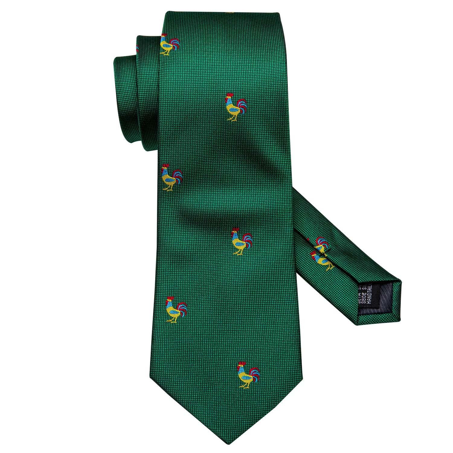 GentCrest Green Novelty Tie Hanky Cufflinks Set - Image 6