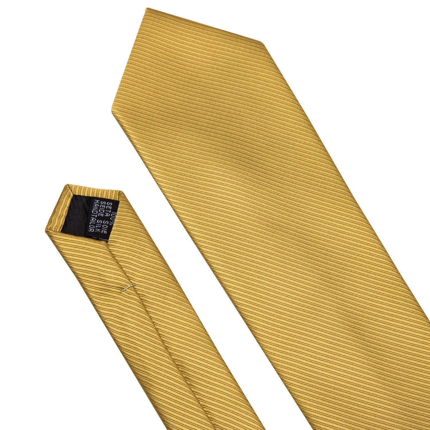 GentCrest Khaki Striped Tie Hanky Cufflinks Set - Image 3