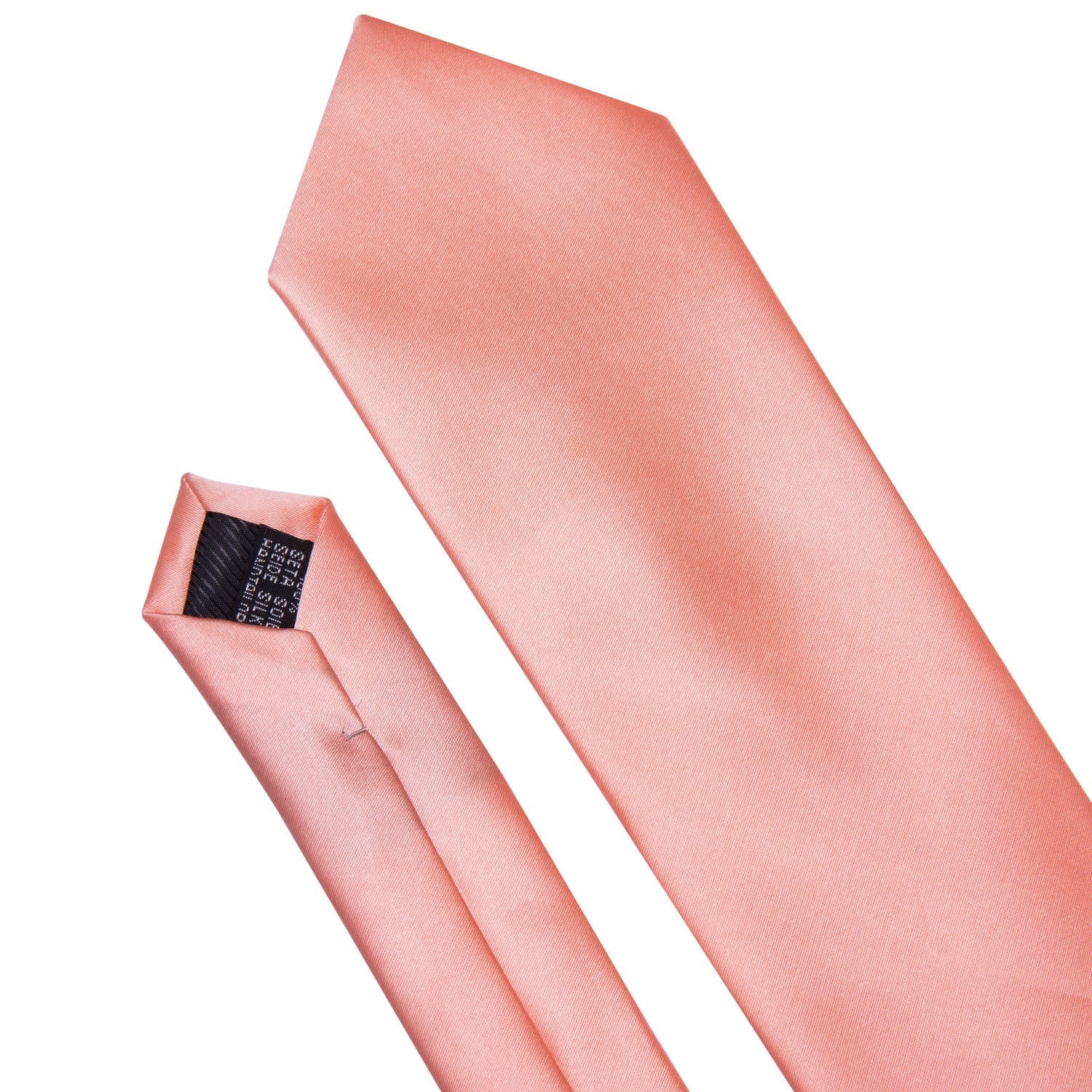 GentCrest Pink Solid Tie Hanky Cufflinks Set - Image 2