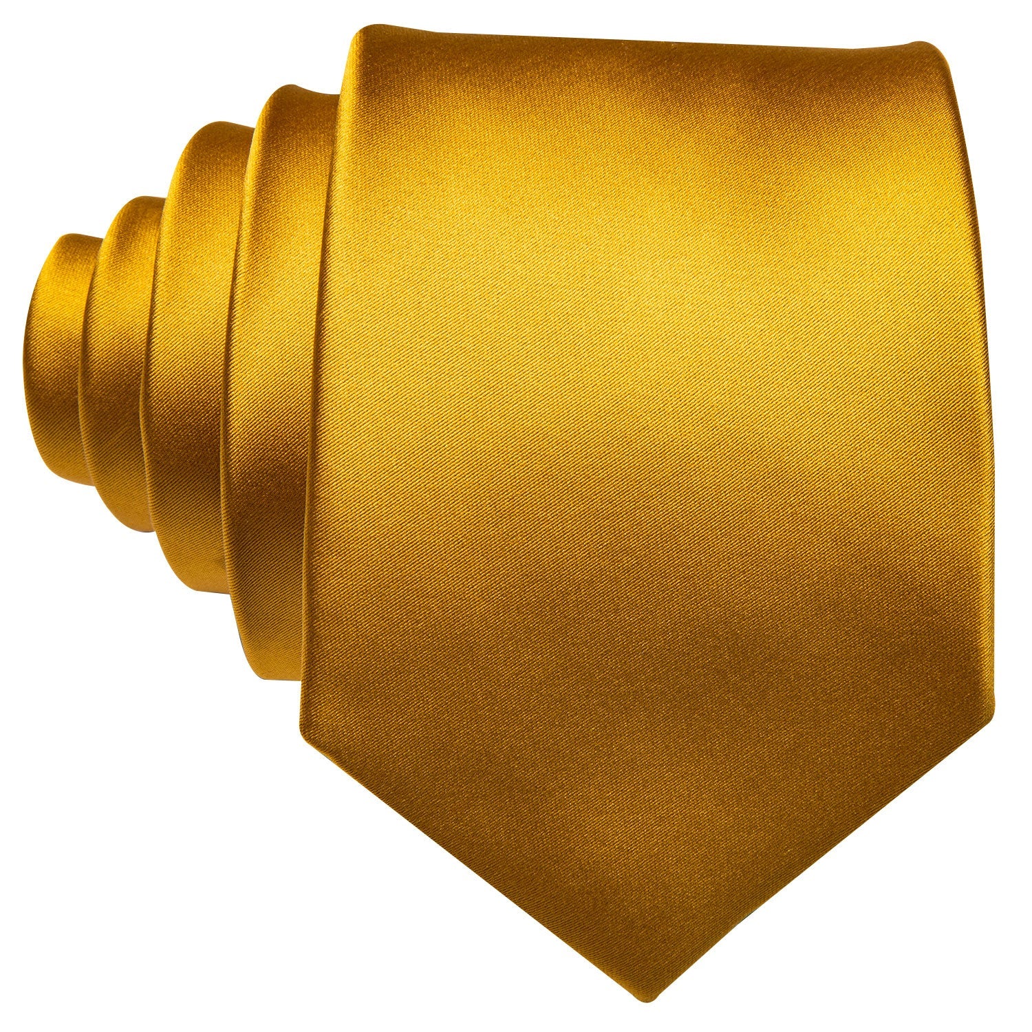 GentCrest Gold Solid Tie Hanky Cufflinks Set - Image 2