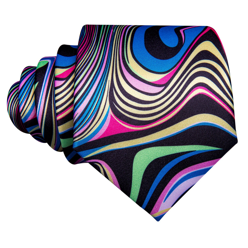 GentCrest Blue Novelty Tie Hanky Cufflinks Set - Image 4