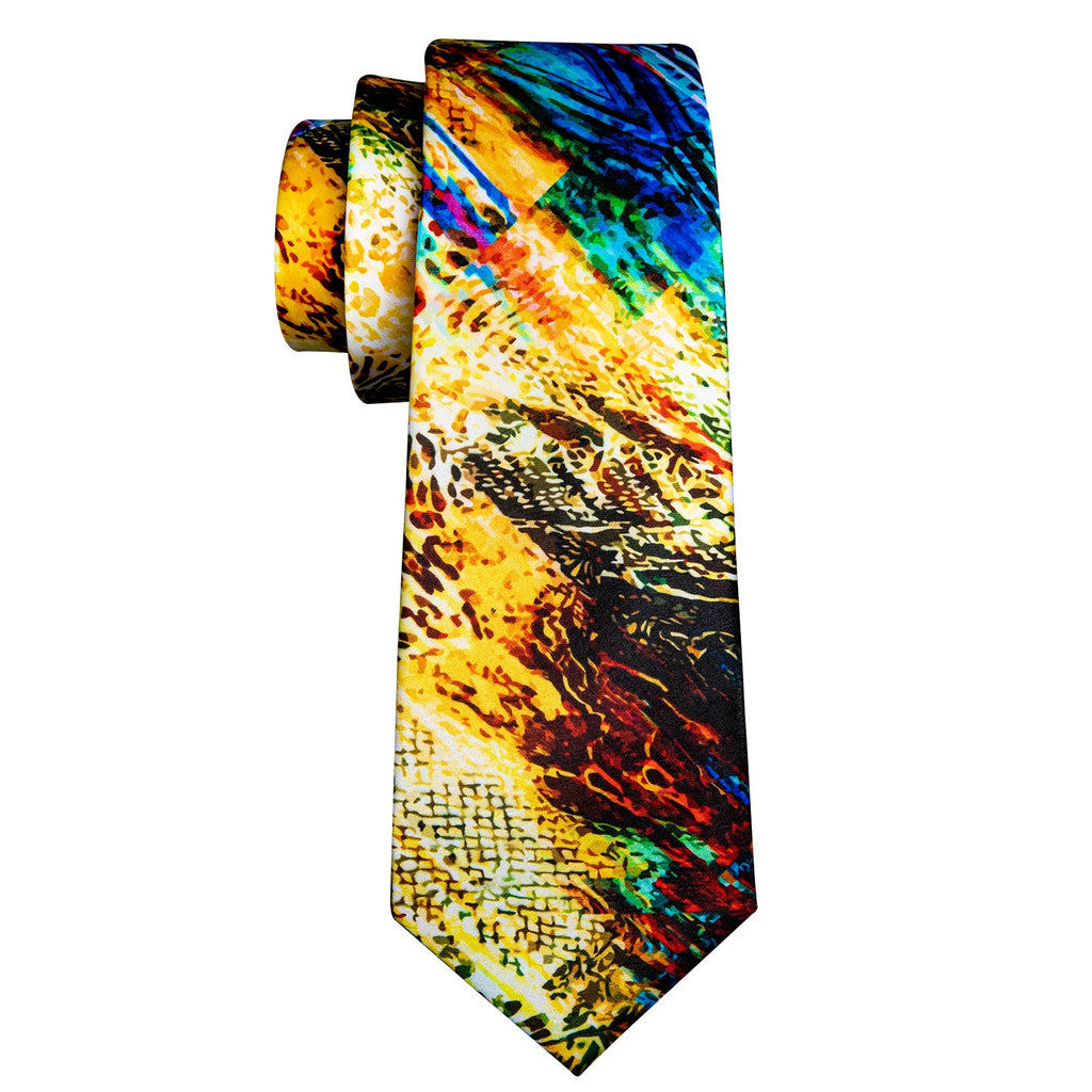 GentCrest Black Novelty Tie with Accessories - Image 5