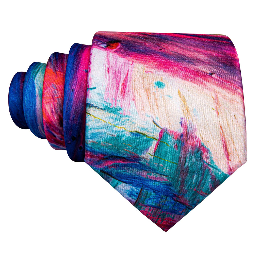 GentCrest Blue Novelty Tie Hanky Cufflinks Set - Image 2