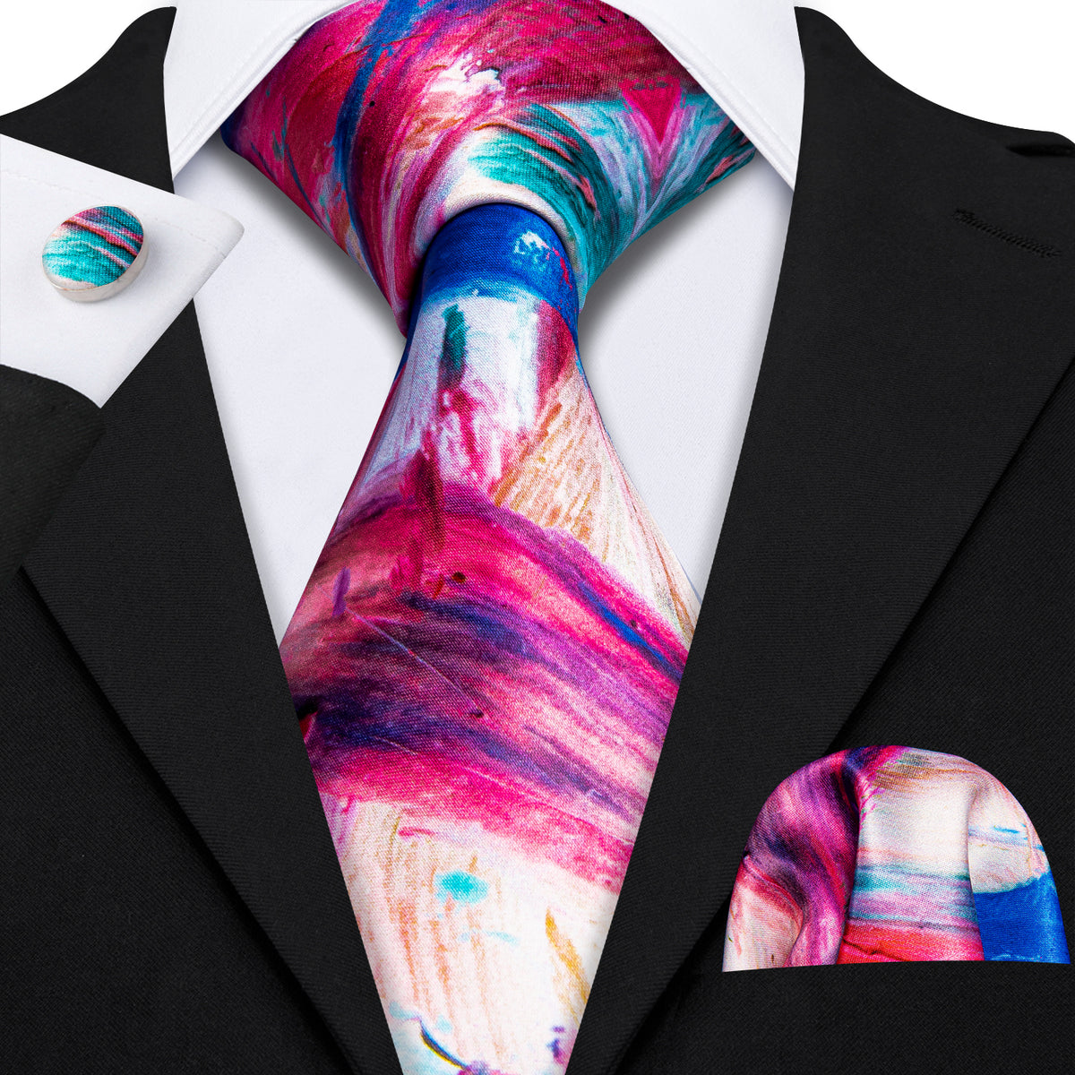 GentCrest Red Novelty Tie Sets - Image 1