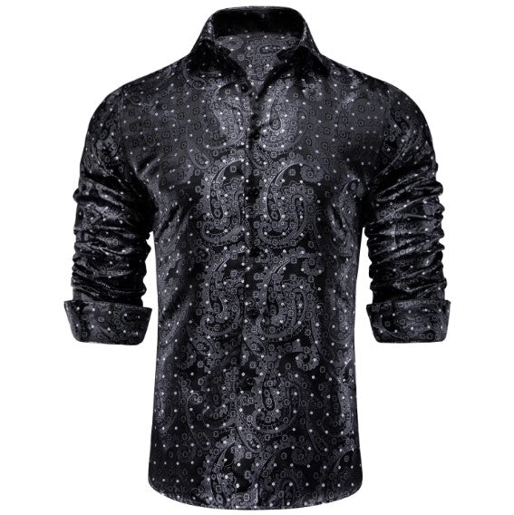 Paisley Dress Shirt - GentCrest - View 3