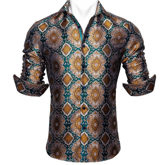 Paisley Dress Shirt - GentCrest - View 2