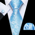 GentCrest Blue Paisley Tie Sets - Image 1