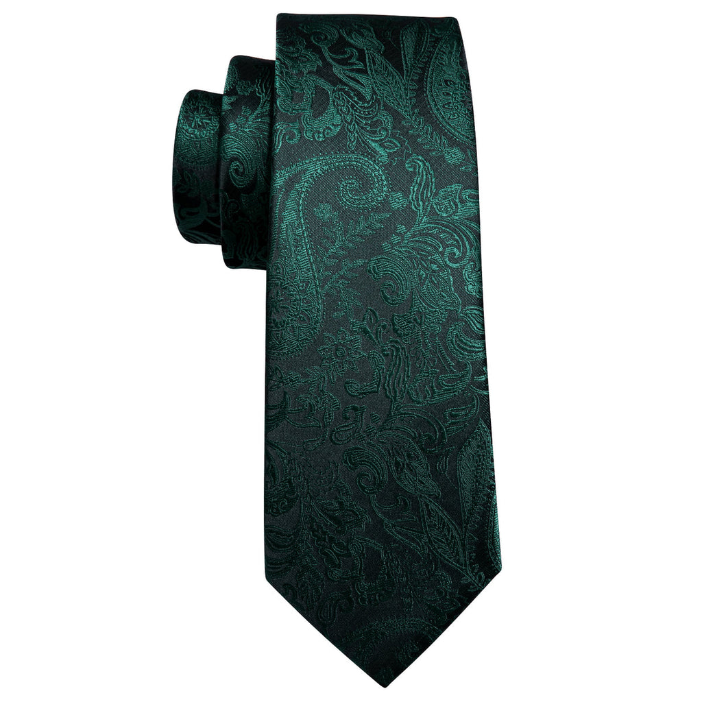 GentCrest Green Paisley Tie Sets - Image 7