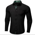 Black & Green Paisley Dress Shirt - GentCrest