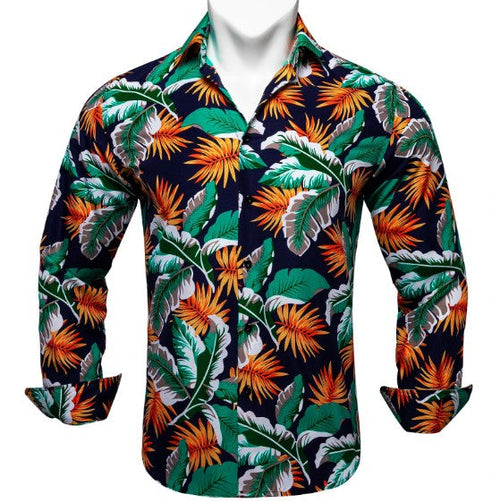 Black Elegant Dress Shirt - GentCrest