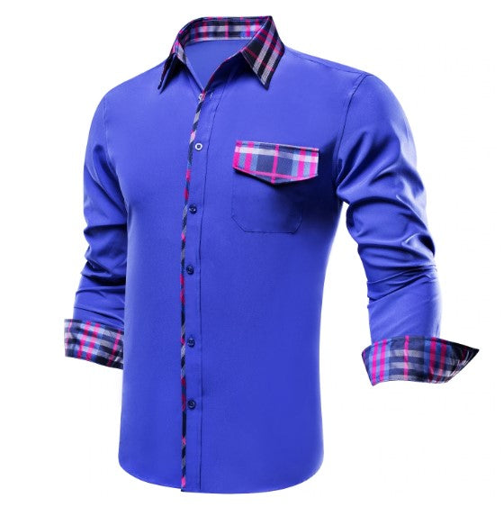 Black Elegant Dress Shirt - GentCrest - View 2
