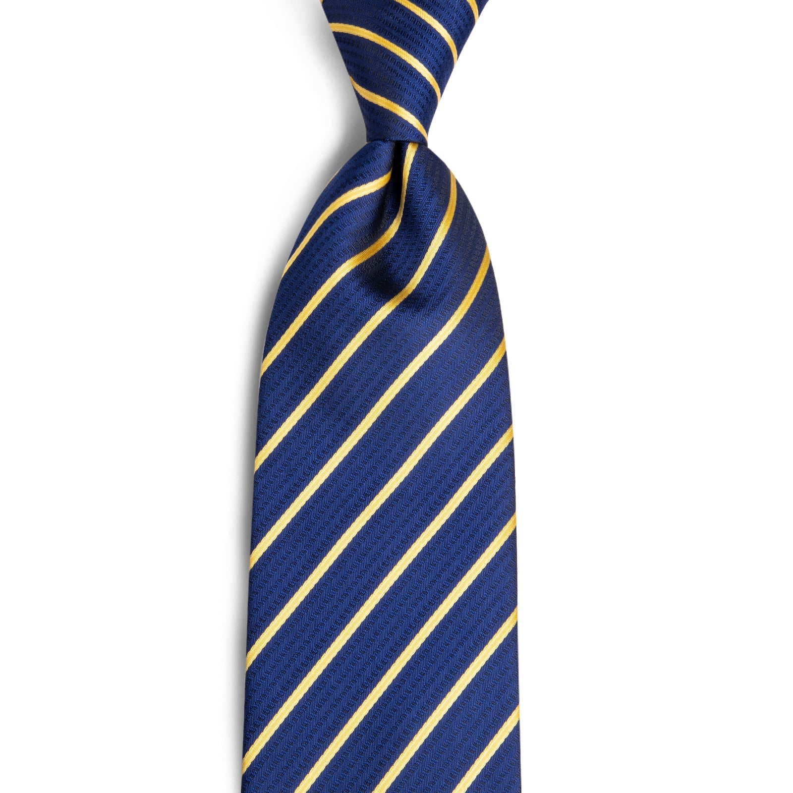 GentCrest Blue Striped Tie Hanky Cufflinks Set - Image 5