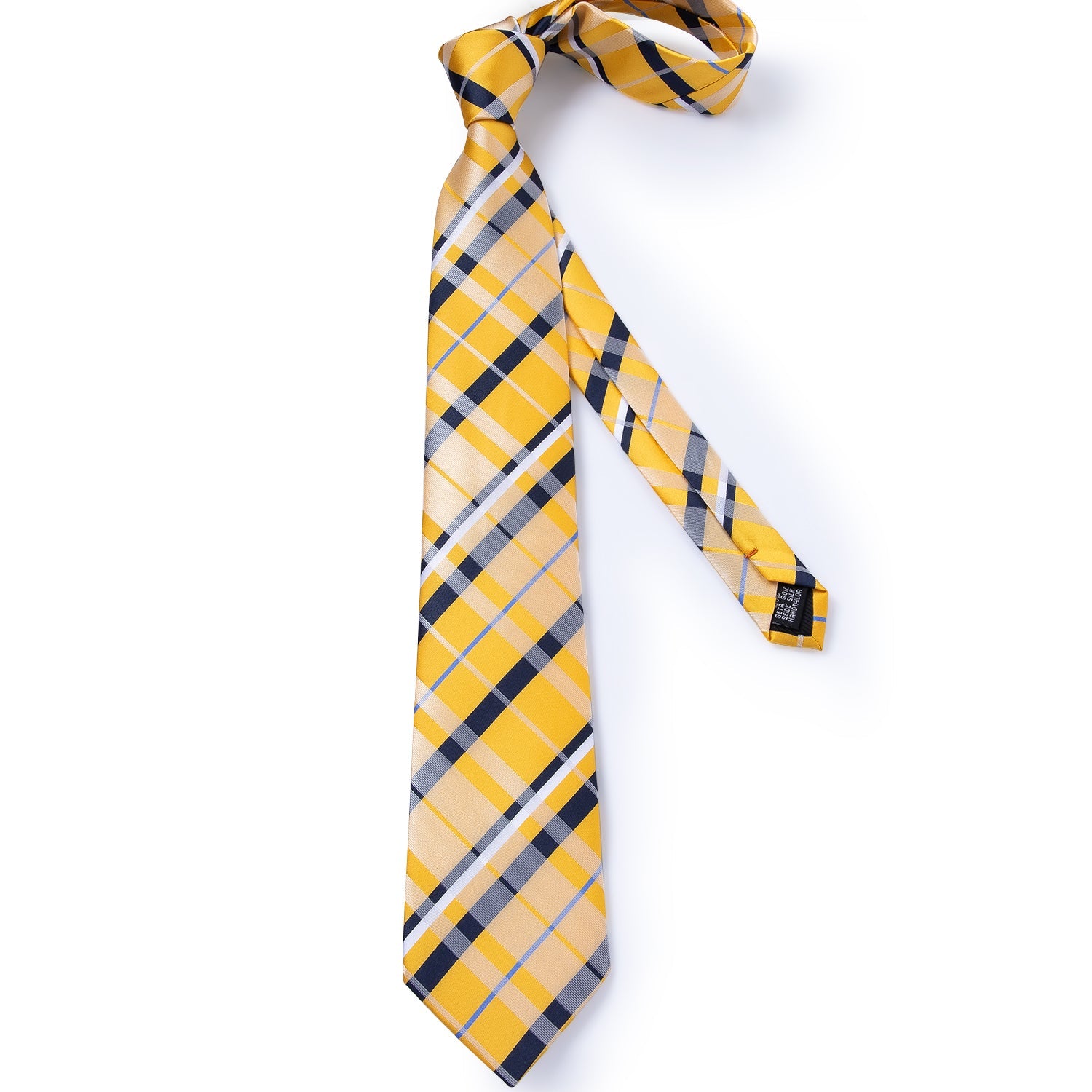 GentCrest Blue Striped Tie Hanky Cufflinks Set - Image 7