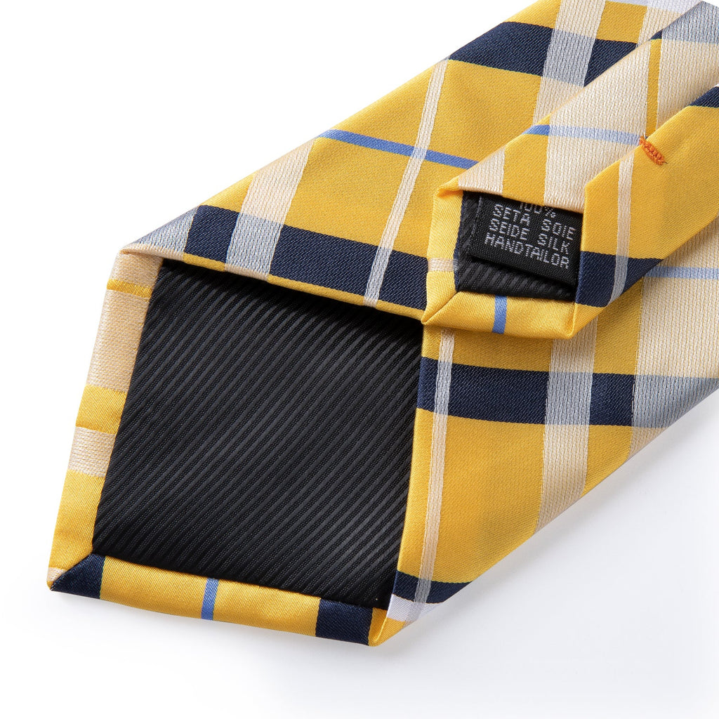 GentCrest Blue Striped Tie Hanky Cufflinks Set - Image 5