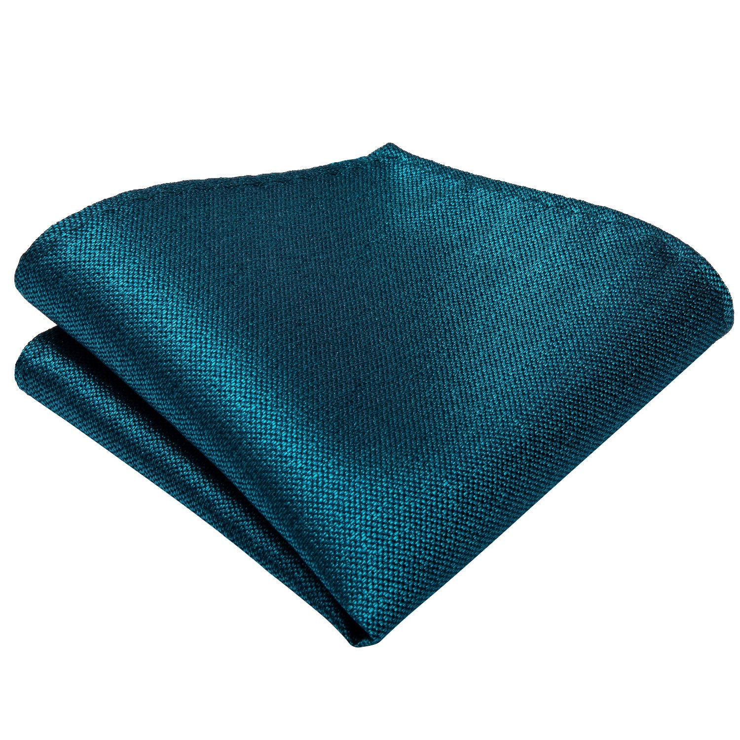 GentCrest Blue Solid Tie Hanky Cufflinks Set - Image 6