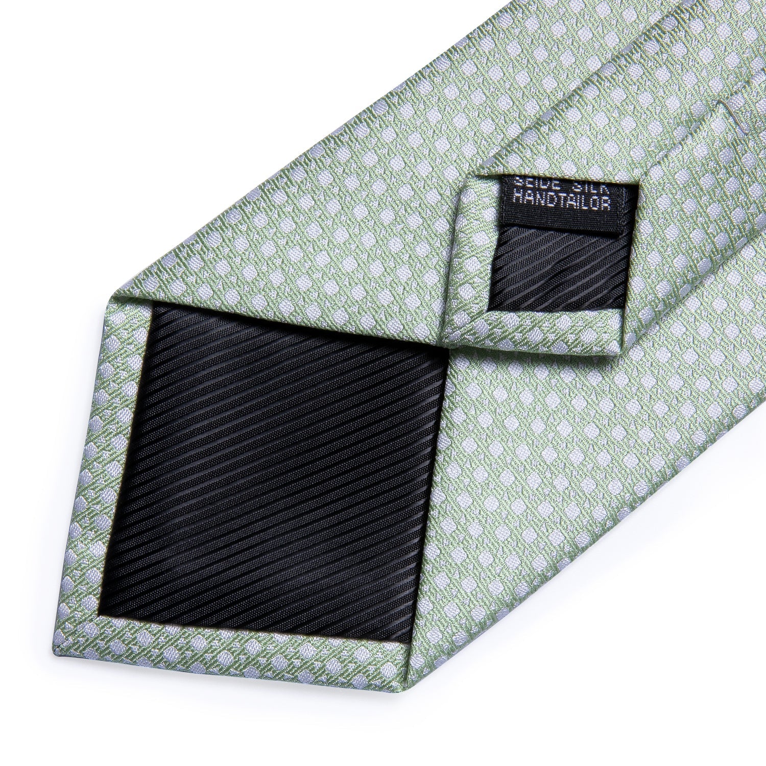 GentCrest Green Floral Tie Hanky Cufflinks Set - Image 4