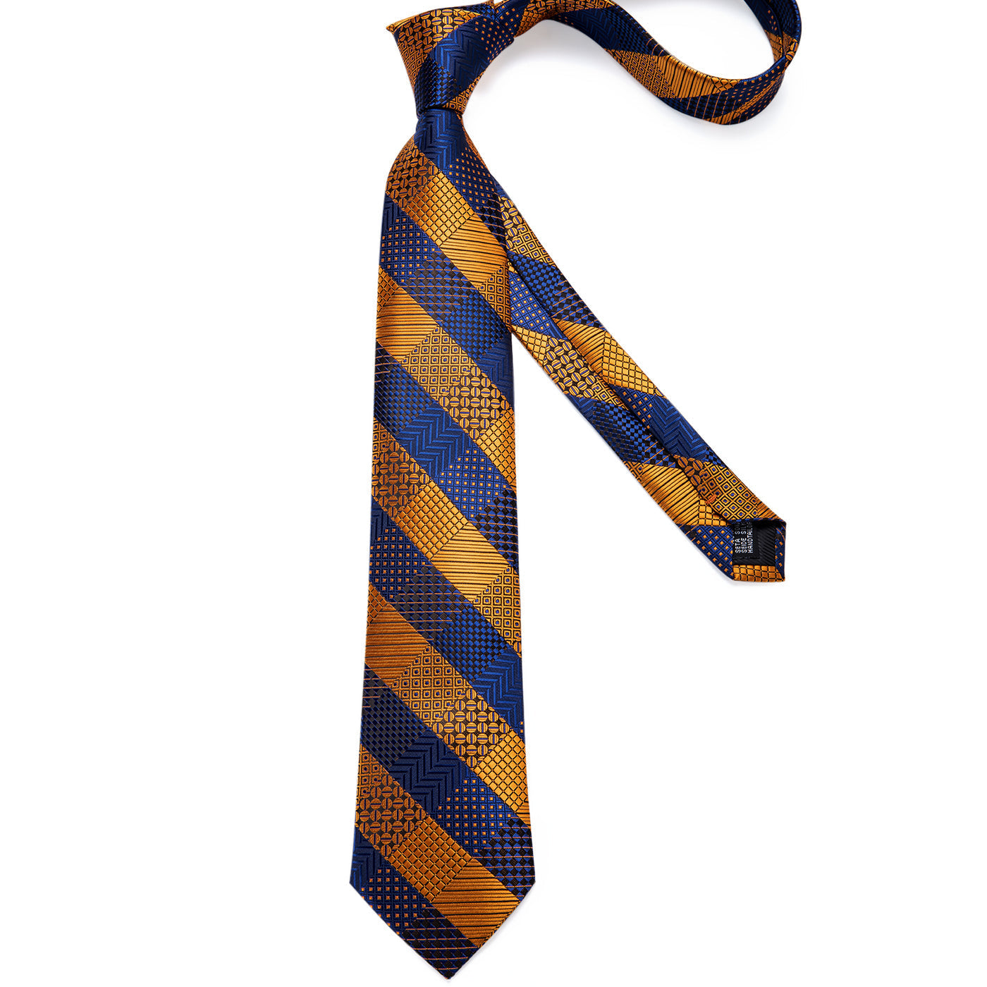 GentCrest Blue Checkered Tie Sets - Image 4