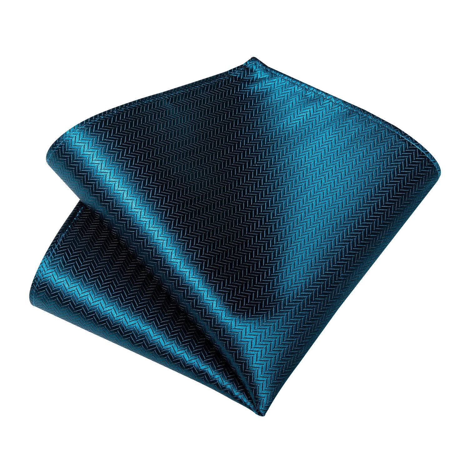 GentCrest Blue Solid Tie with Rings - Image 5
