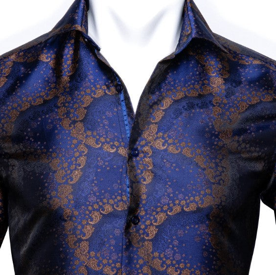 Paisley Dress Shirt - GentCrest - View 3