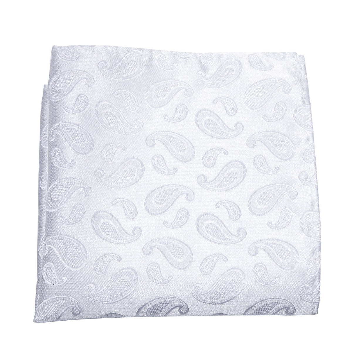 White Paisley Children Bow Tie Set - GentCrest - View 4