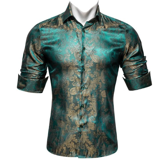 Paisley Dress Shirt - GentCrest - View 2