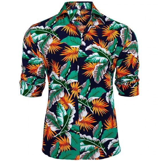 Black Elegant Dress Shirt - GentCrest - View 3