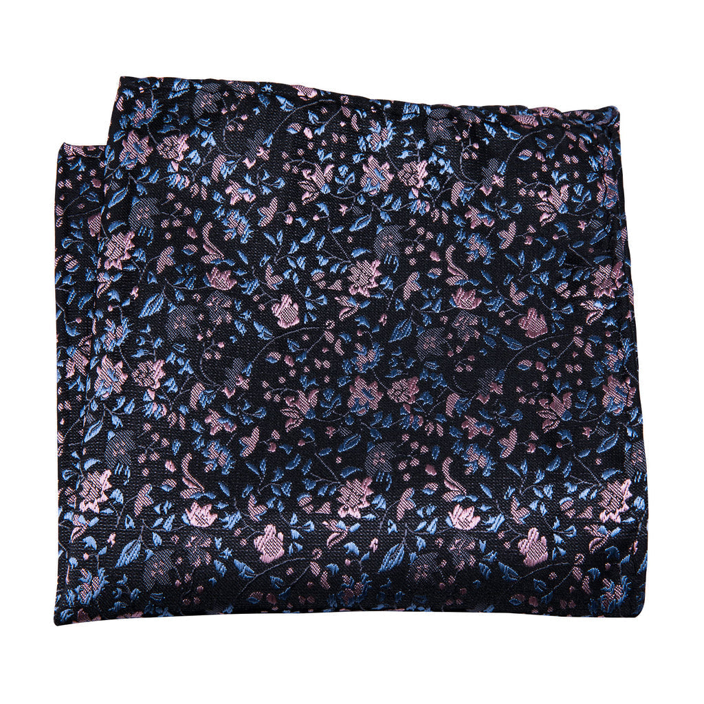 Luxury Floral Paisley Bow Tie Set - GentCrest - View 5