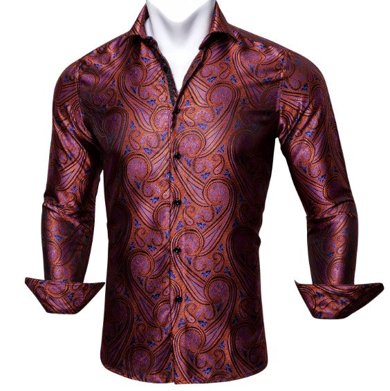 Paisley Dress Shirt - GentCrest - View 2