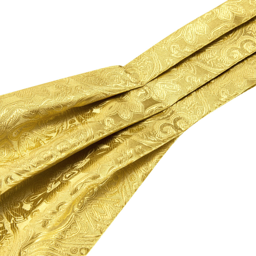 Yellow Paisley Ascot Set - GentCrest - View 5