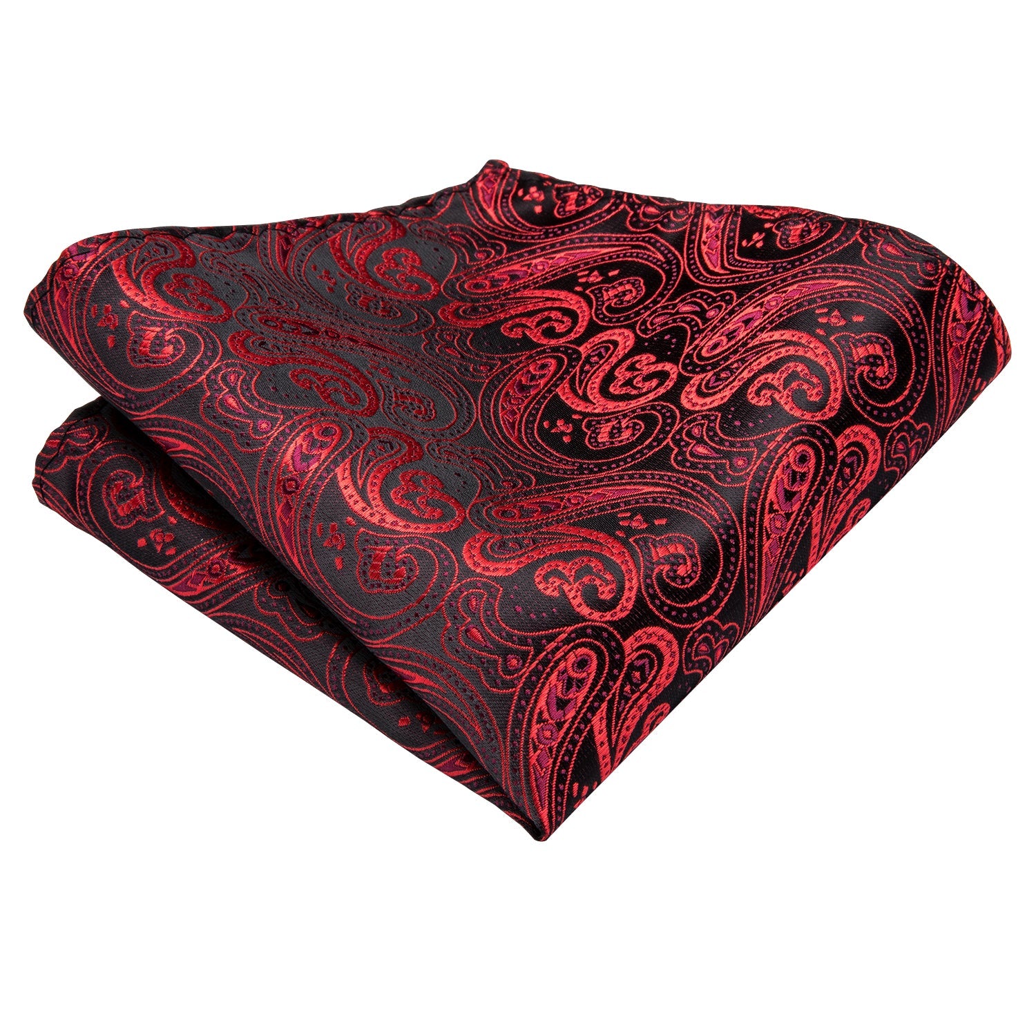 GentCrest Red Paisley Ascot - Image 5