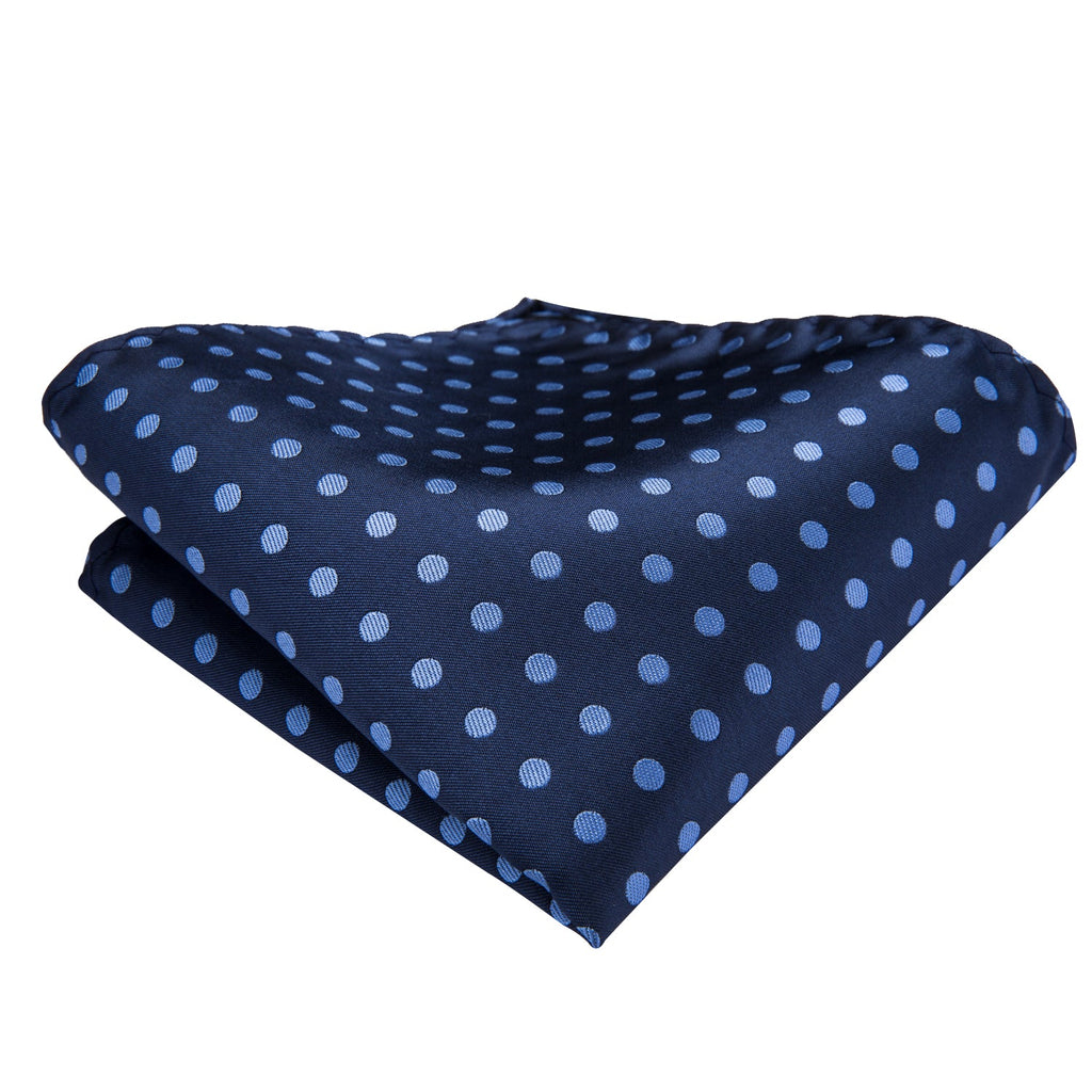 GentCrest Blue Polka Dot Ascot - Image 6