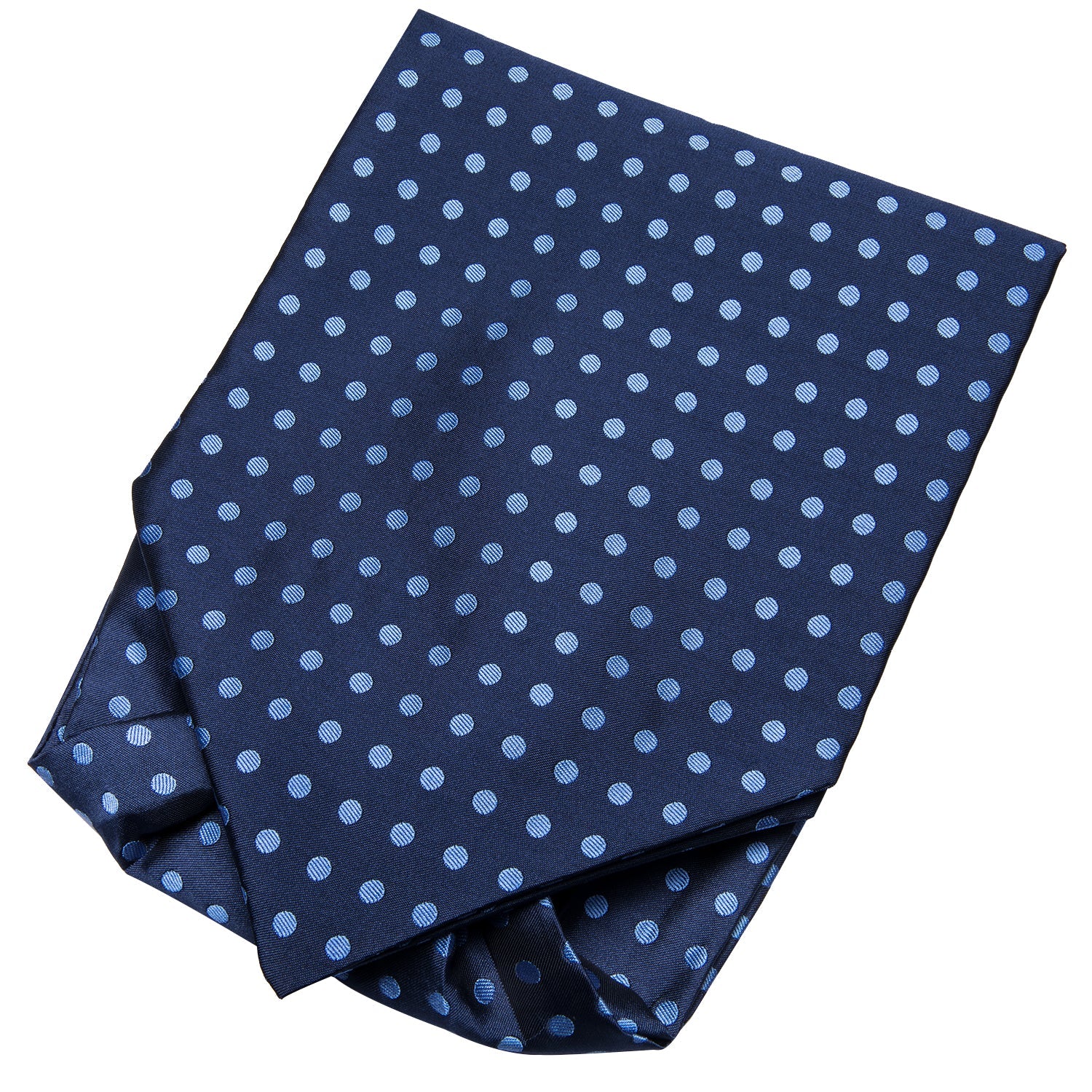 GentCrest Blue Polka Dot Ascot - Image 5