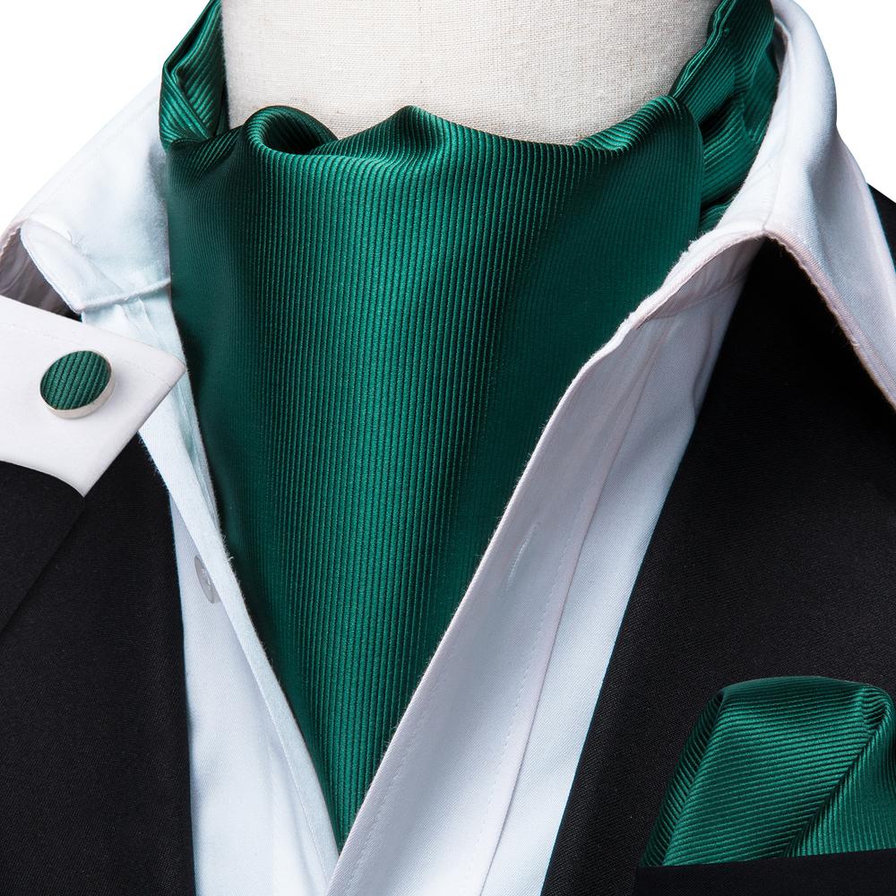 GentCrest Red Solid Ascot - Image 1