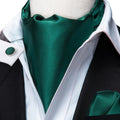 GentCrest Red Solid Ascot - Image 1