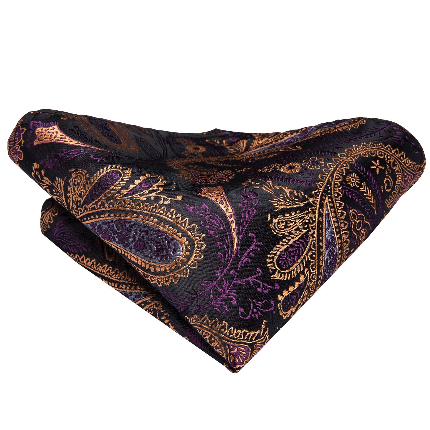 GentCrest Purple Paisley Ascot - Image 6