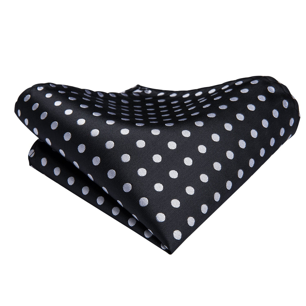 GentCrest Black Polka Dot Ascot - Image 6