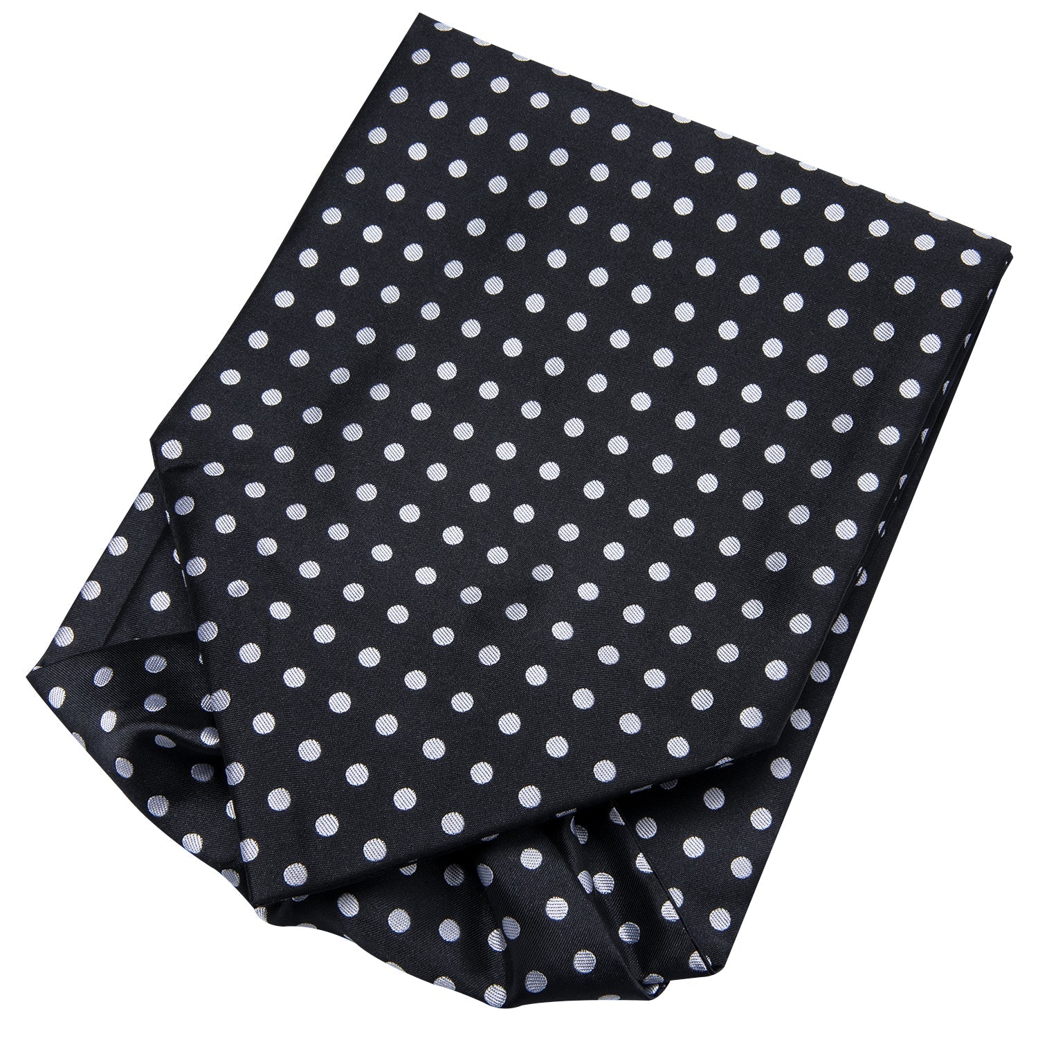 GentCrest Black Polka Dot Ascot - Image 5
