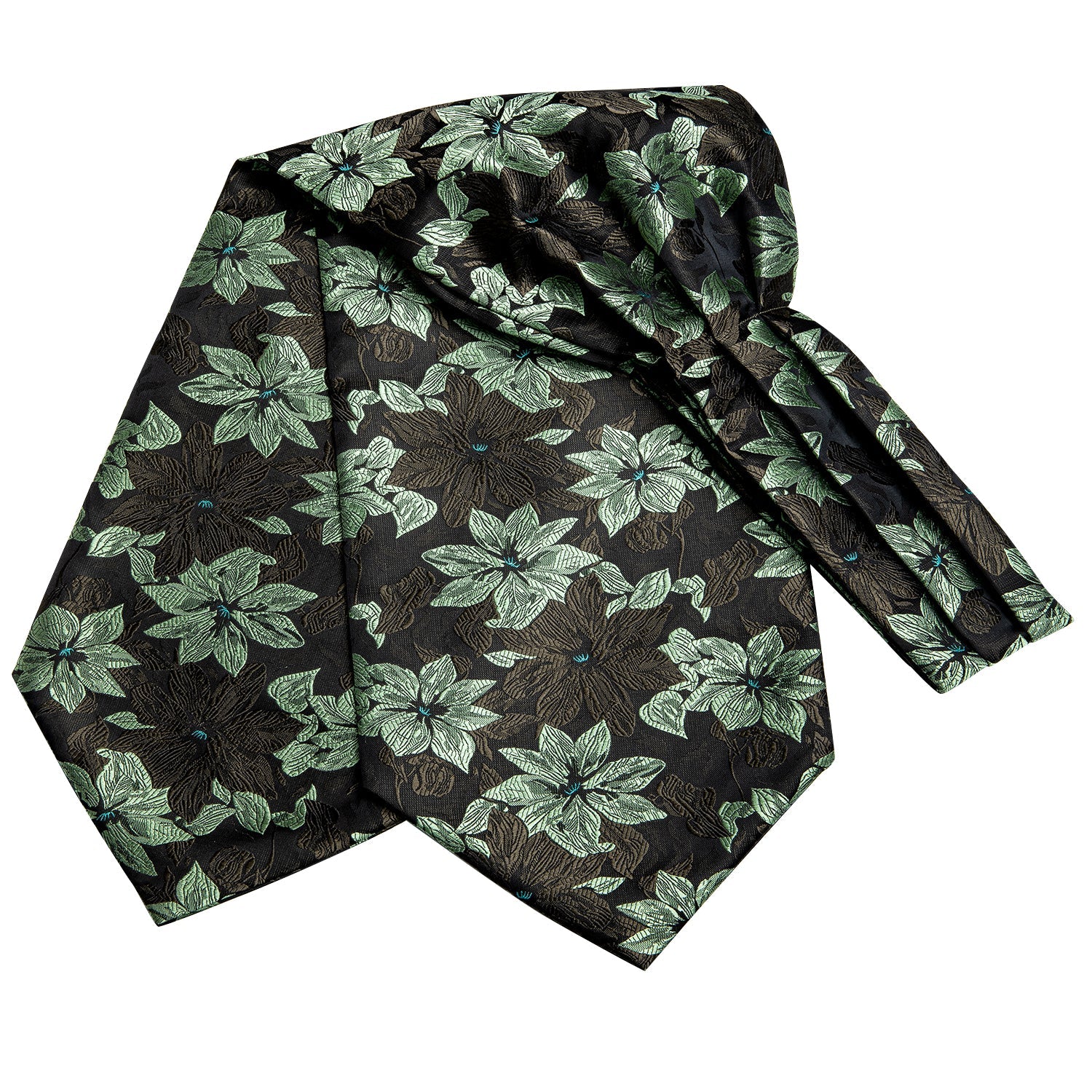 GentCrest Black Floral Ascot - Image 5