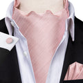 GentCrest Red Solid Ascot - Image 1