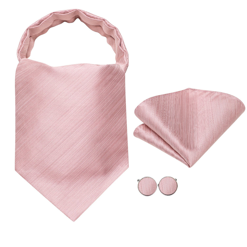 GentCrest Red Solid Ascot - Image 2