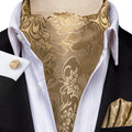 GentCrest Gold Paisley Ascot - Image 1
