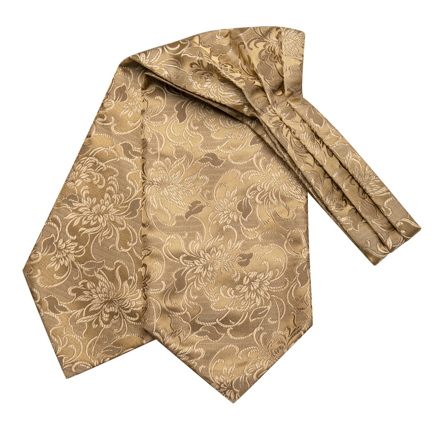 GentCrest Gold Paisley Ascot - Image 3