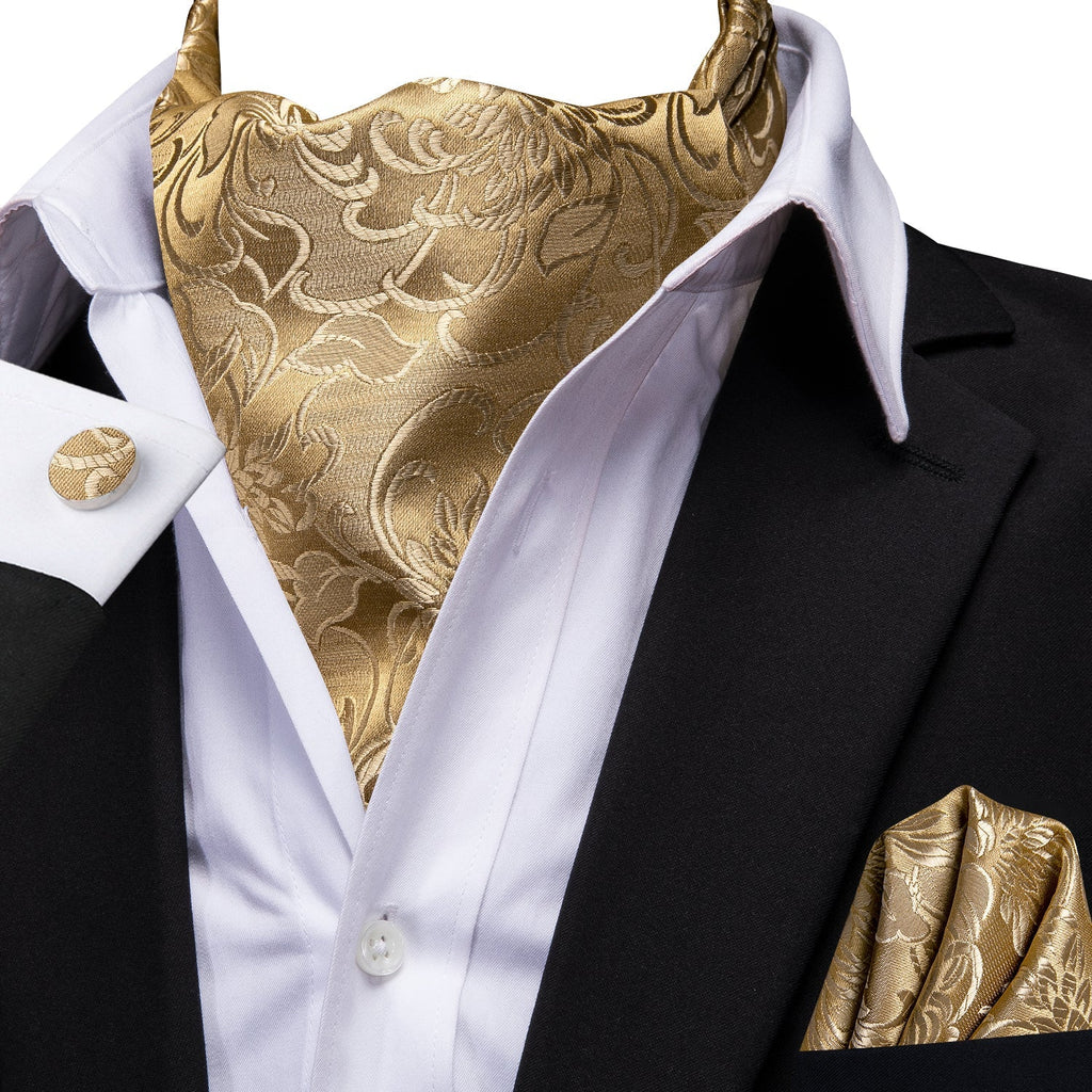 GentCrest Gold Paisley Ascot - Image 8
