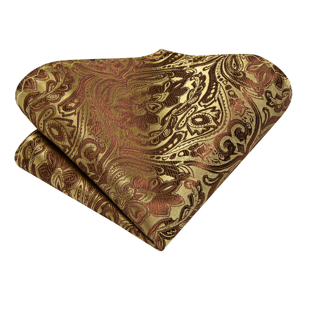 GentCrest Gold Floral Ascot - Image 4