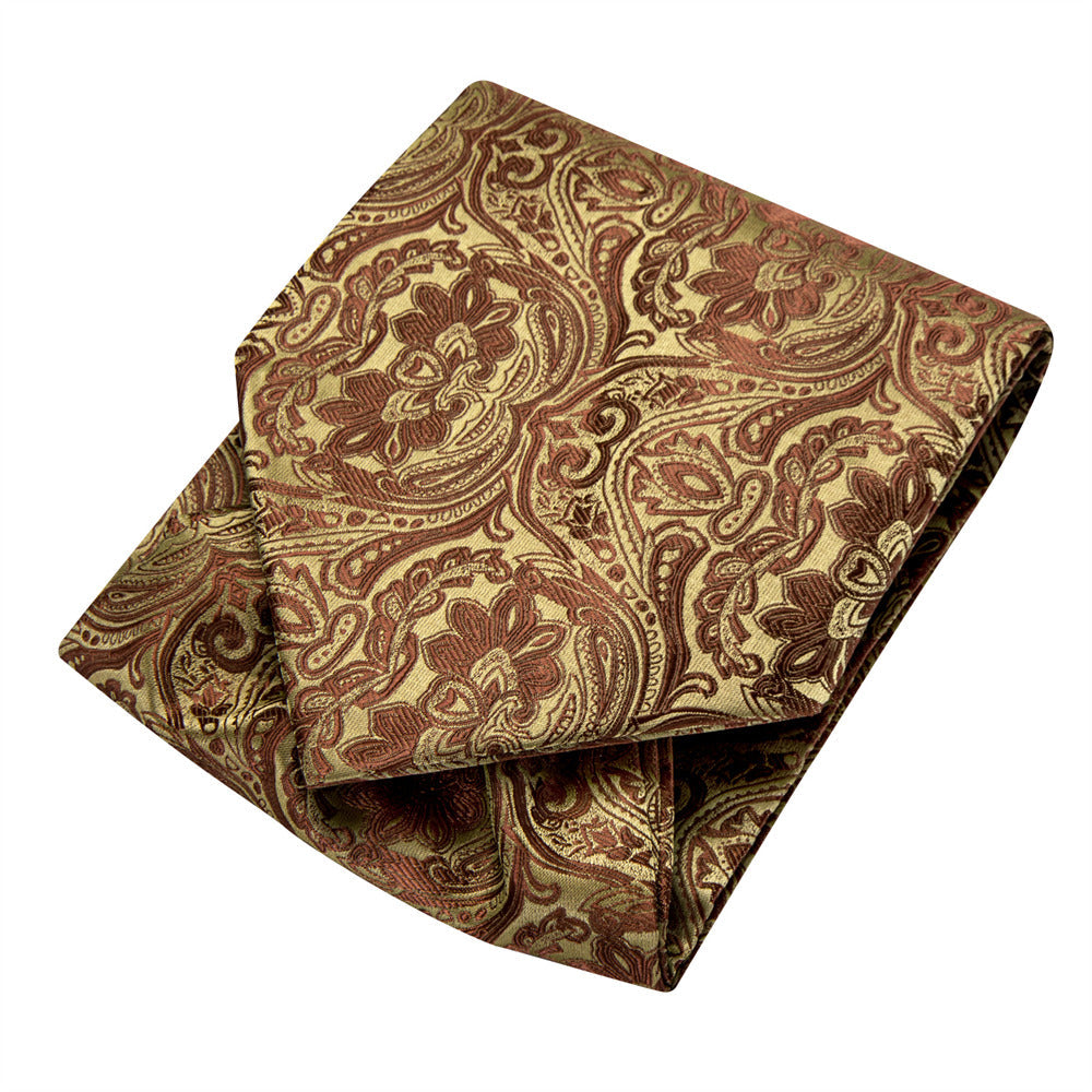 GentCrest Gold Floral Ascot - Image 6